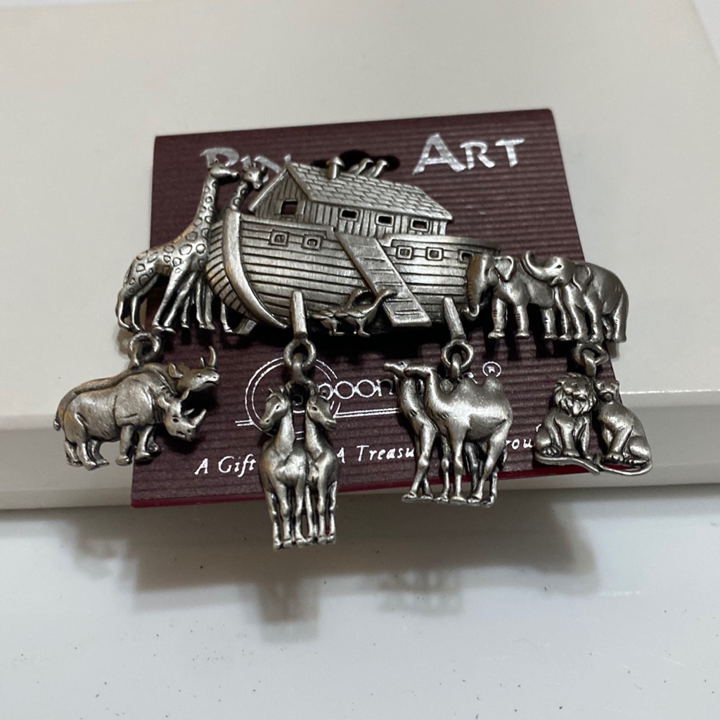 Lovely Noah’ Ark Brooch